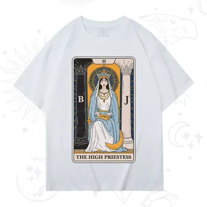 Purplehecate The High Priestess Tarot Card T-Shirt