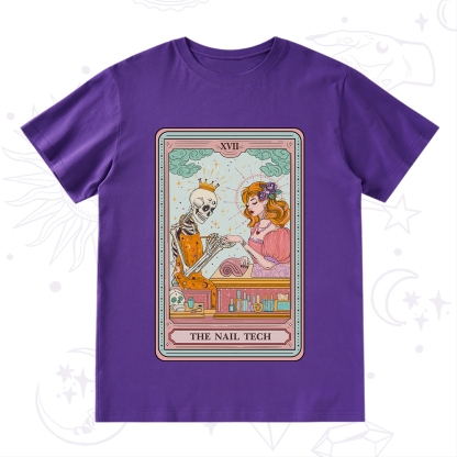 Purplehecate The Nail Tech Life Tarot T-Shirt