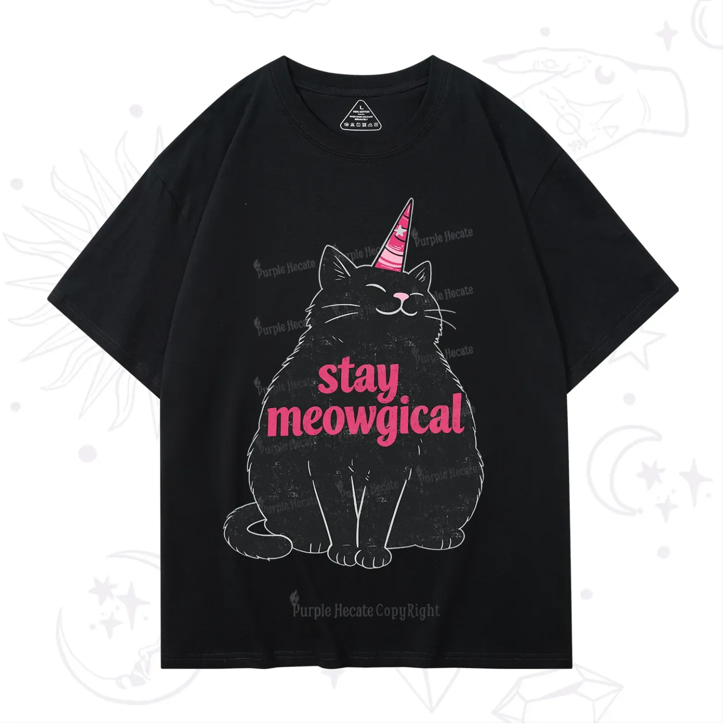 Purplehecate Stay Meowgical T-Shirt