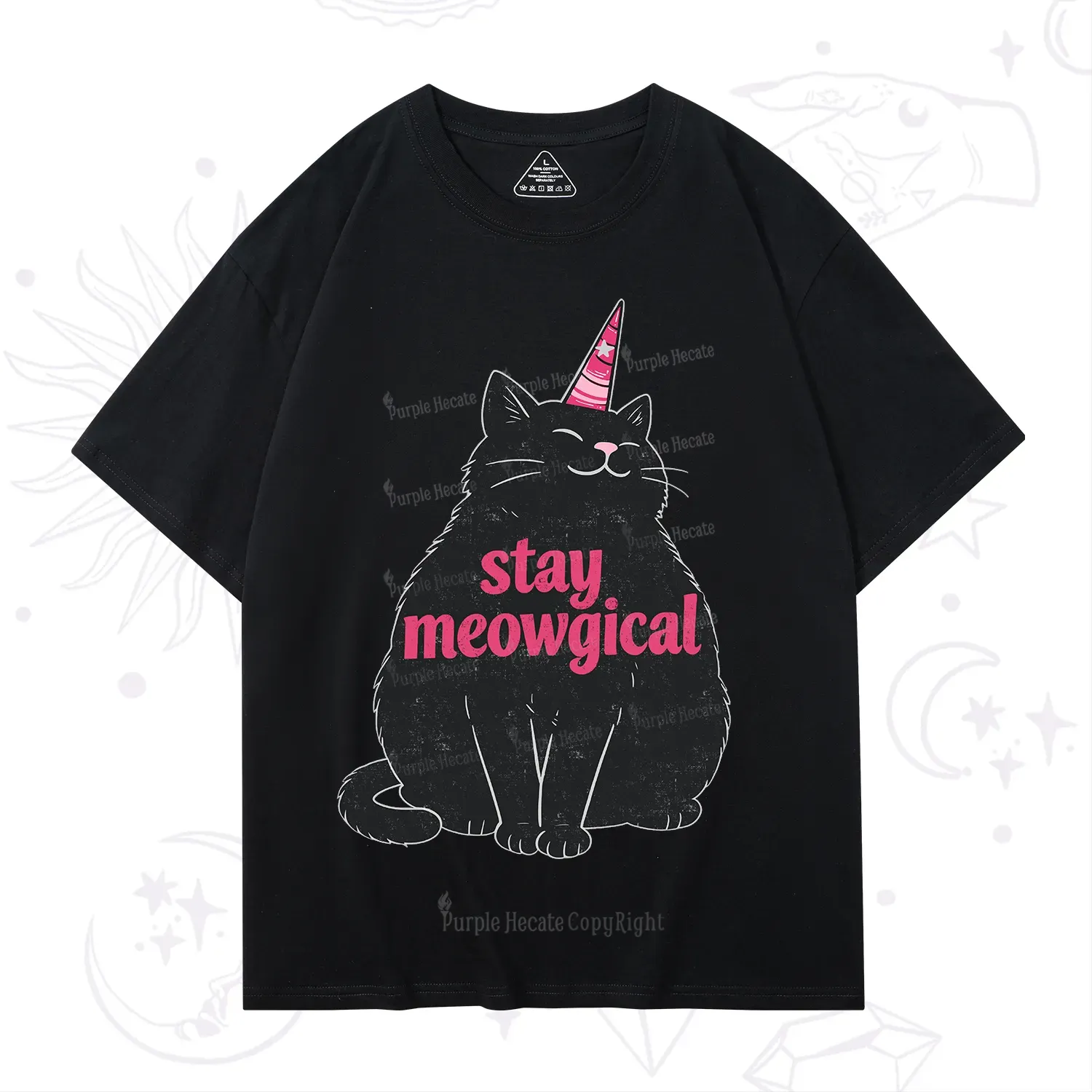 Purplehecate Stay Meowgical T-Shirt