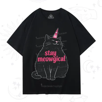 Purplehecate Stay Meowgical T-Shirt