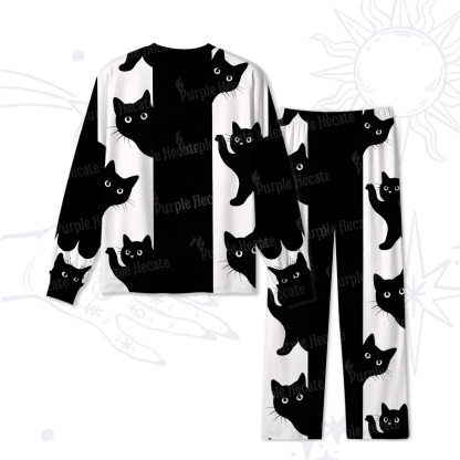 Purplehecate Peekaboo Cats Pajamas