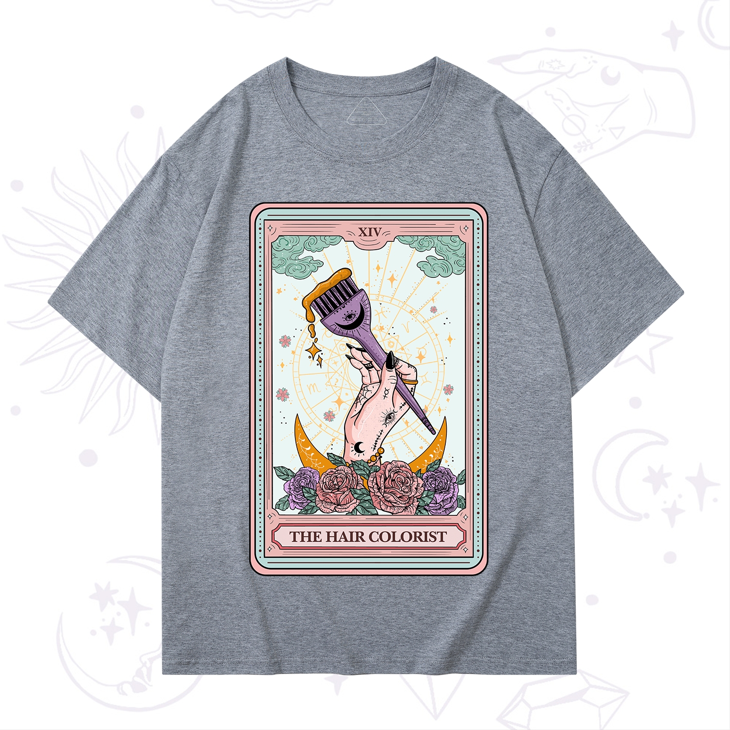 Purplehecate The Hair Colorist Tarot T-Shirt