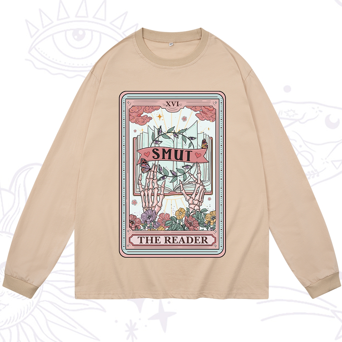 Purplehecate The Smut Reader Tarot Long Sleeve T-Shirt