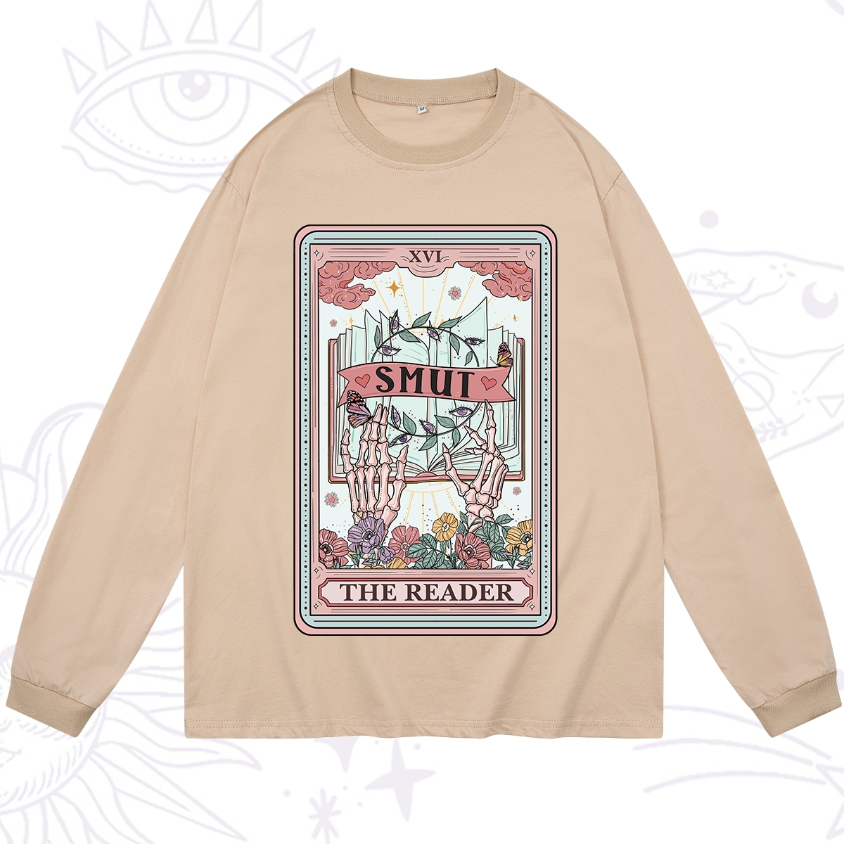 Purplehecate The Smut Reader Tarot Long Sleeve T-Shirt