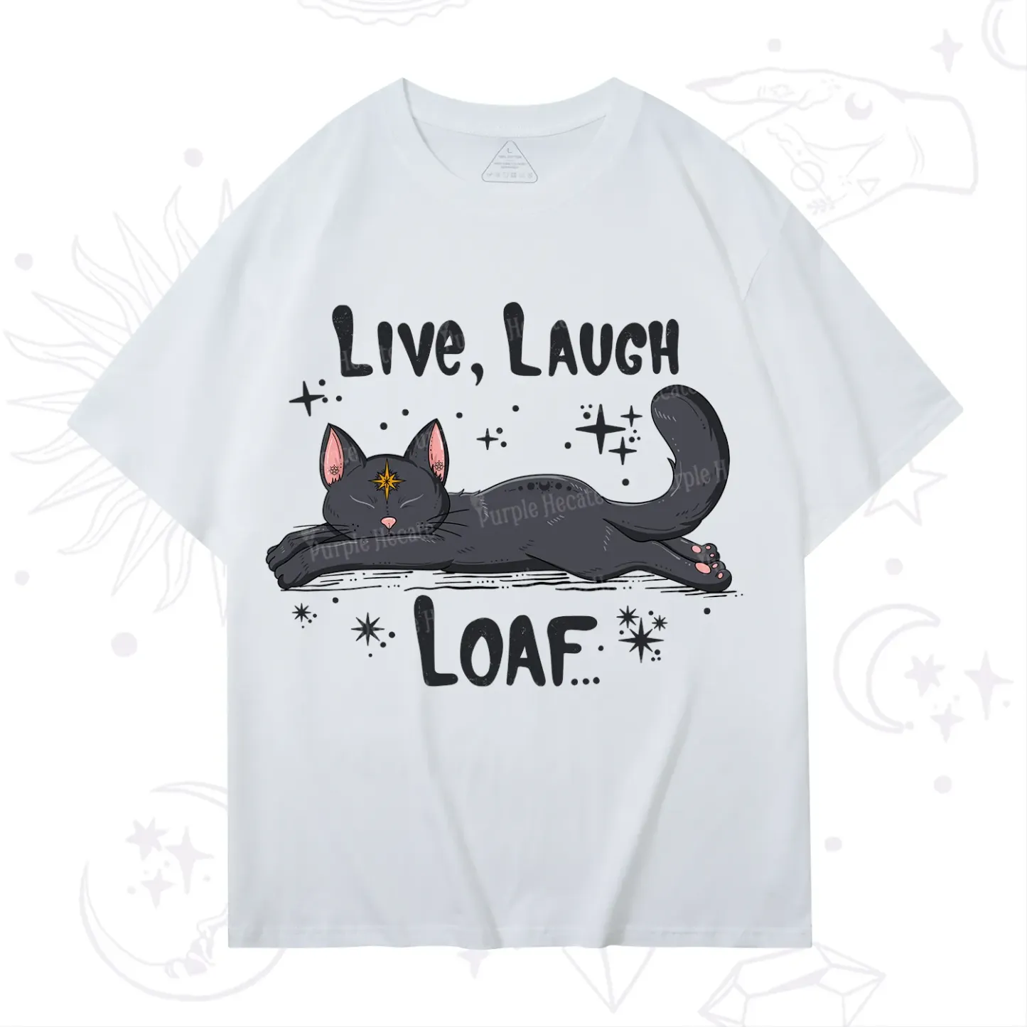 Purplehecate Live Laugh Loaf T-Shirt
