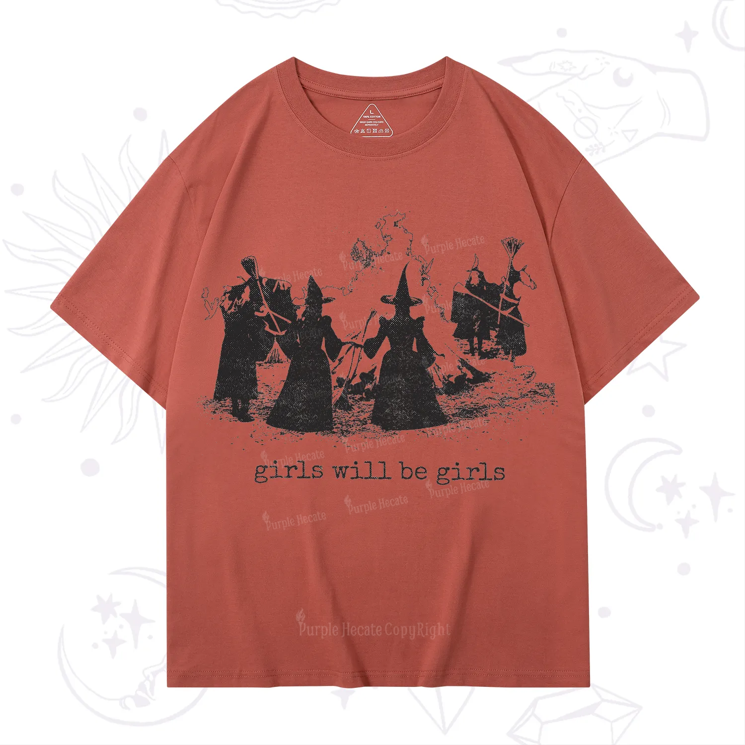 Purplehecate Girls Will Be Girls T-Shirt