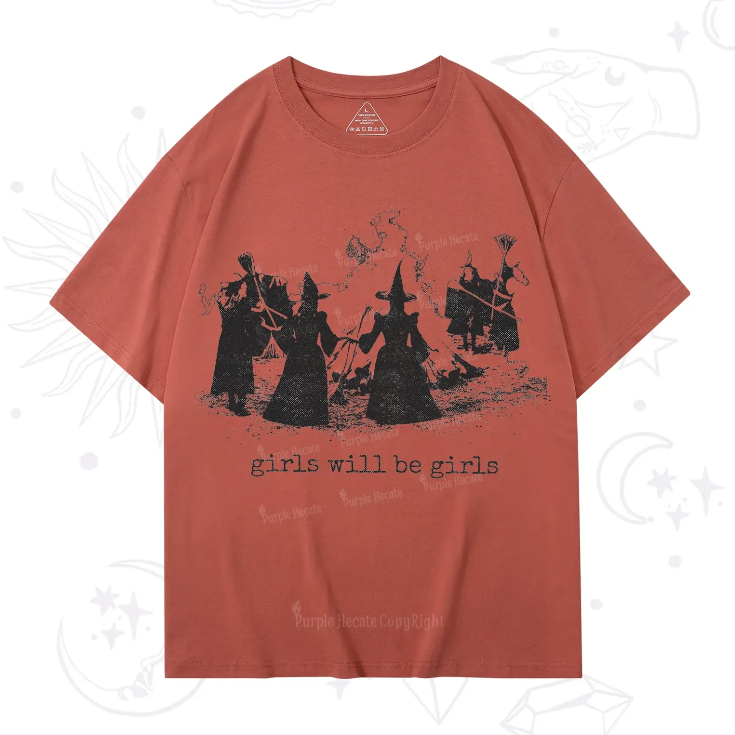 Purplehecate Girls Will Be Girls T-Shirt