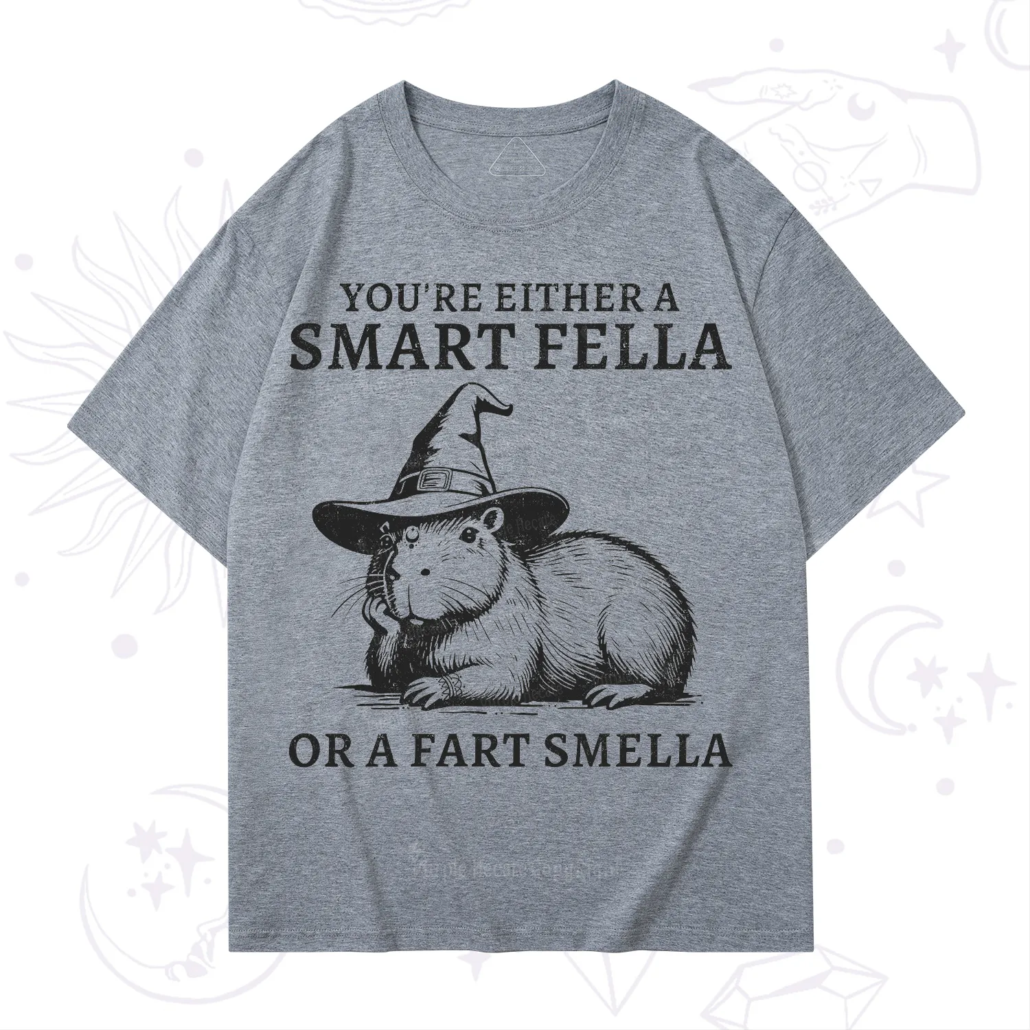 Purplehecate You're Either A Smart Fella or a Smart Fella T-Shirt