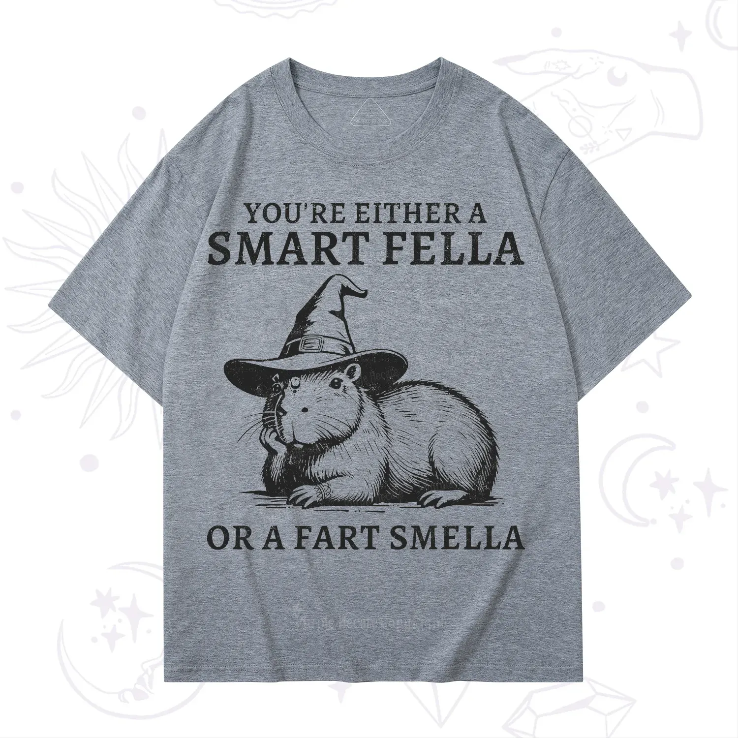 Purplehecate You're Either A Smart Fella or a Smart Fella T-Shirt