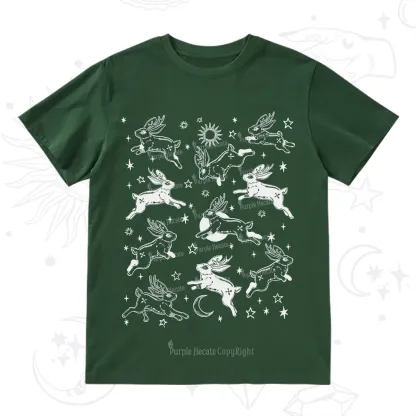 Purplehecate Bunnies in Space T-Shirt