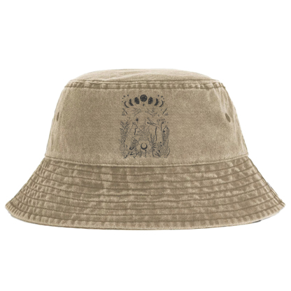 Purplehecate Celestial Cat Bucket Hat