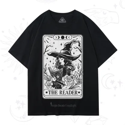 Purplehecate The Witch Reader Tarot T-Shirt