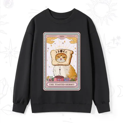 Purplehecate The Toasted Hermit Tarot Sweatshirt