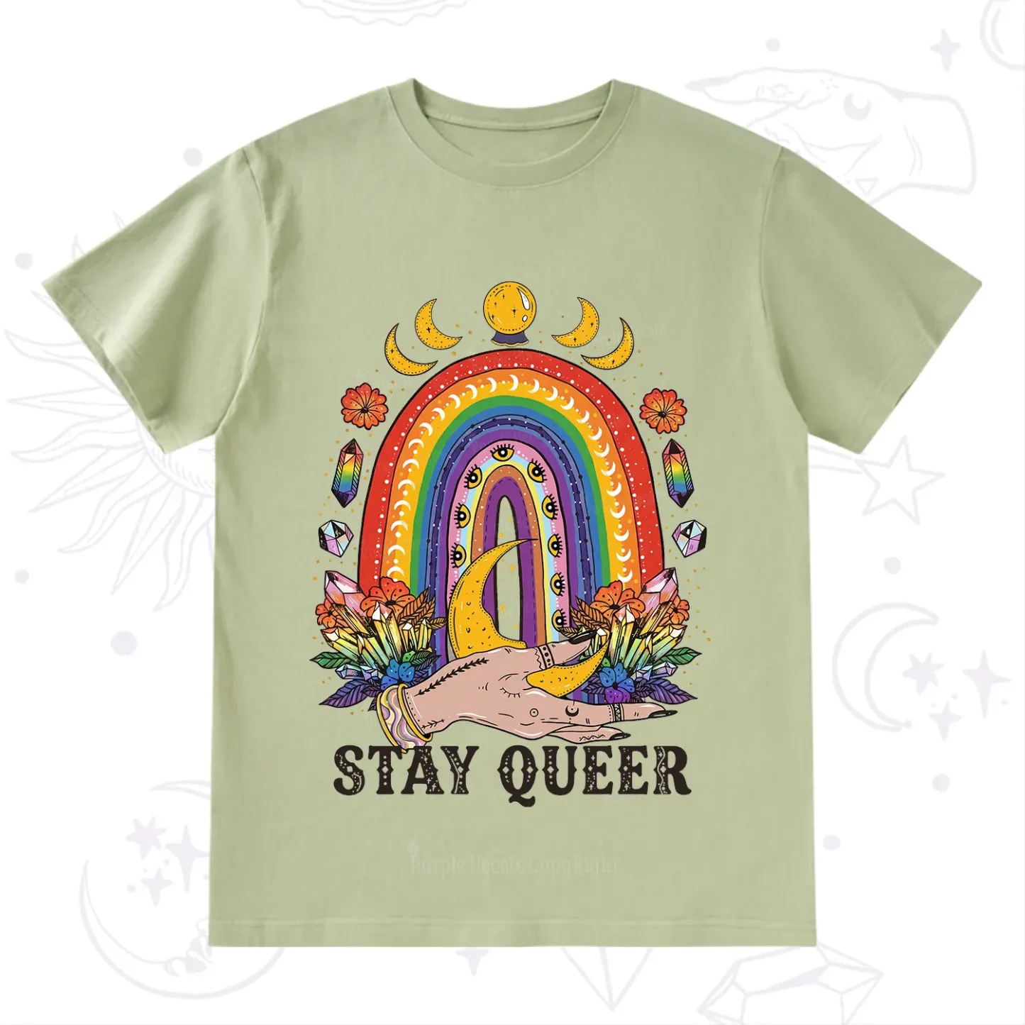 Purplehecate Stay Queer T-Shirt
