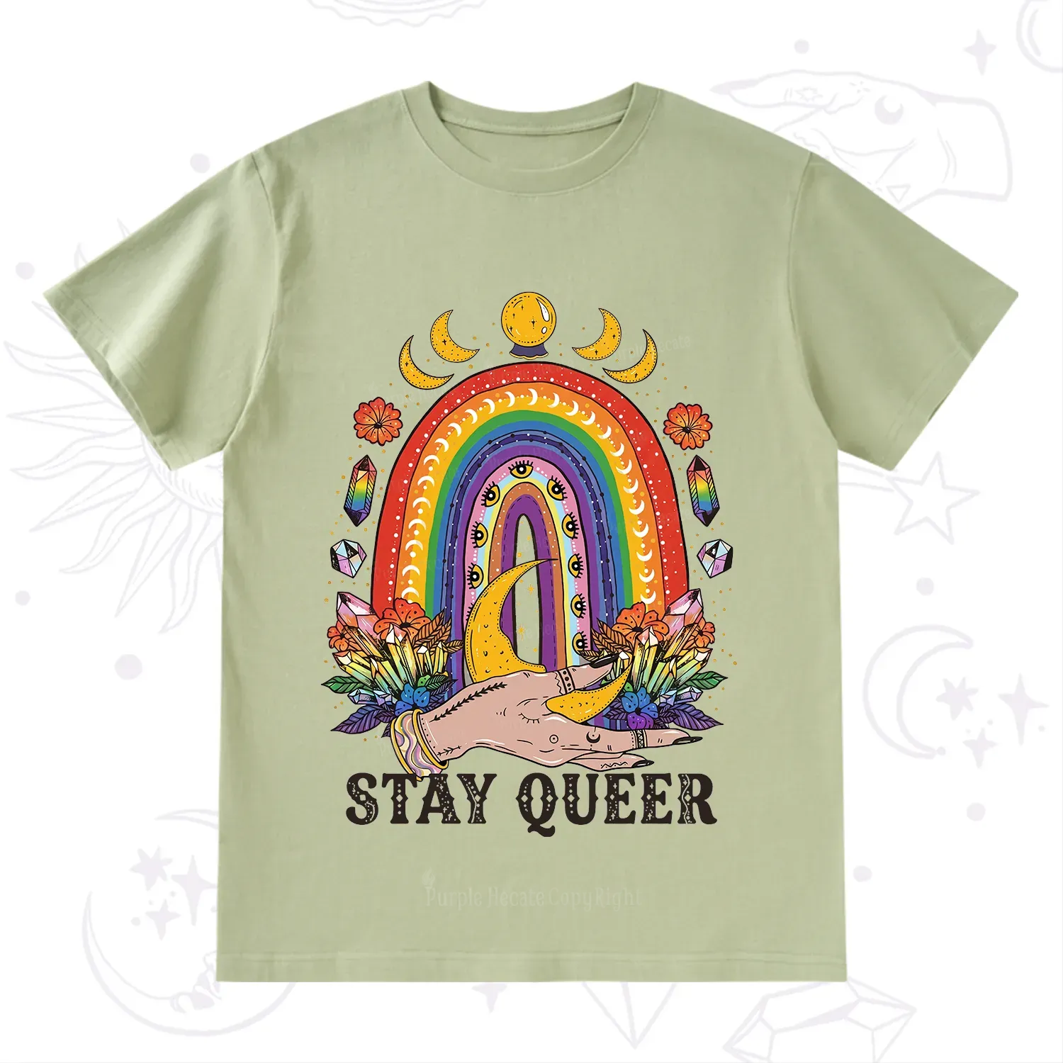 Purplehecate Stay Queer T-Shirt