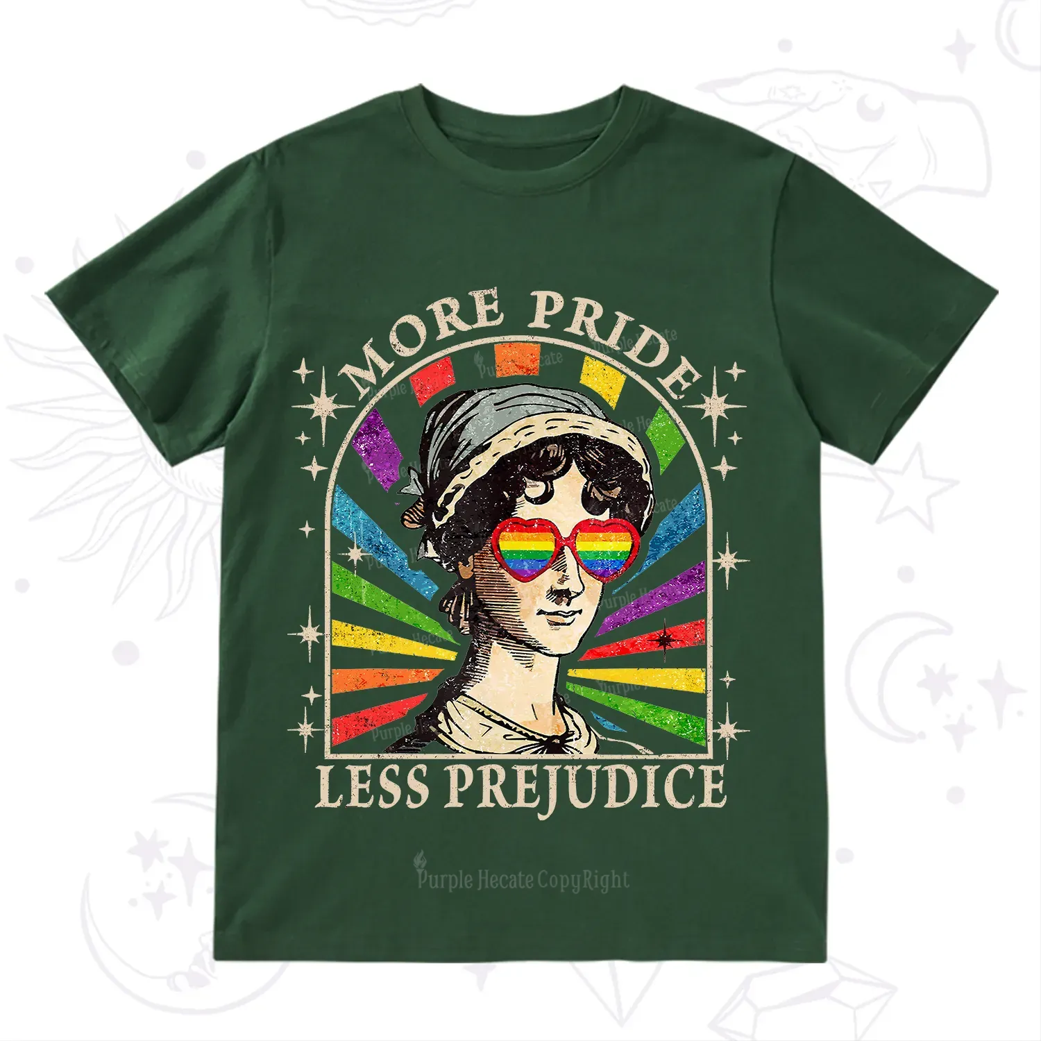 Purplehecate More Pride Less Prejudice T-Shirt