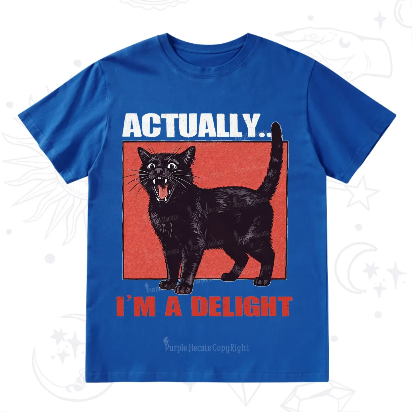 Purplehecate Actually Im a Delight T-Shirt