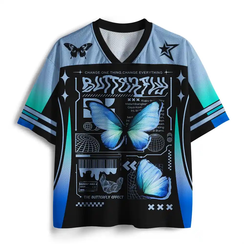 Purplehecate Butterfly Mesh Jersey