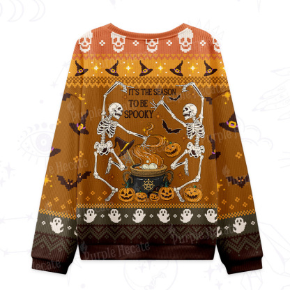 Purplehecate Halloween It's the Season to be Spooky Ugly Halloween Sweatshirts