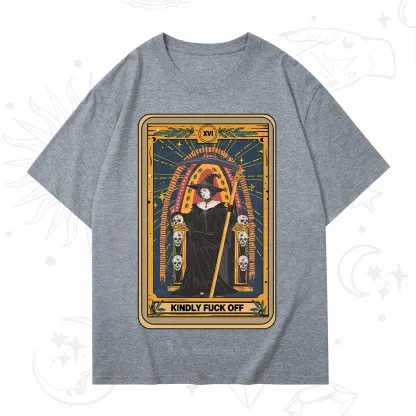 Purplehecate The Kindly Fuck Off Tarot T-Shirt
