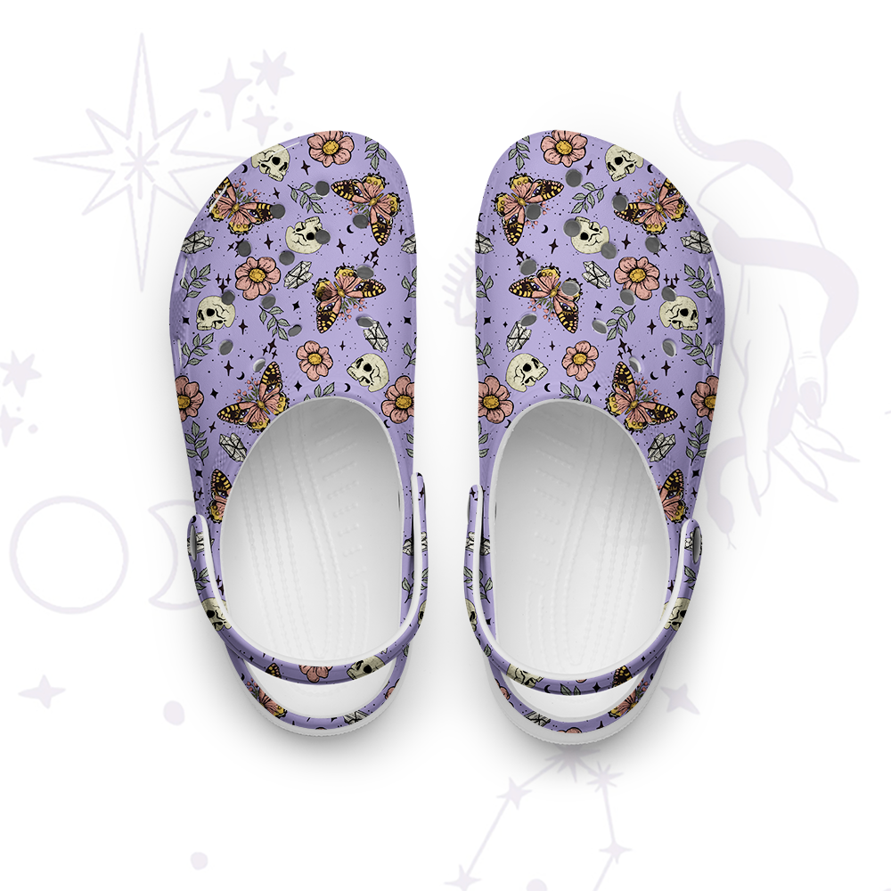 Purplehecate The Endings Won't End You Rubber Clogs