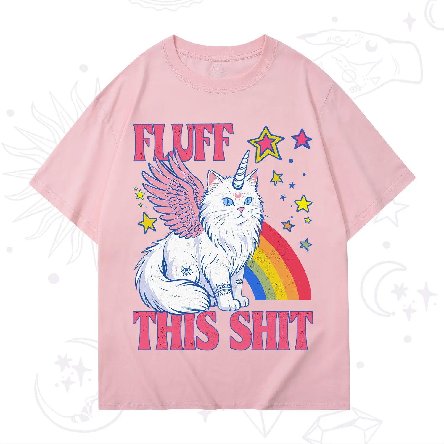 Purplehecate Fluff This Sh*t Cat T-Shirt