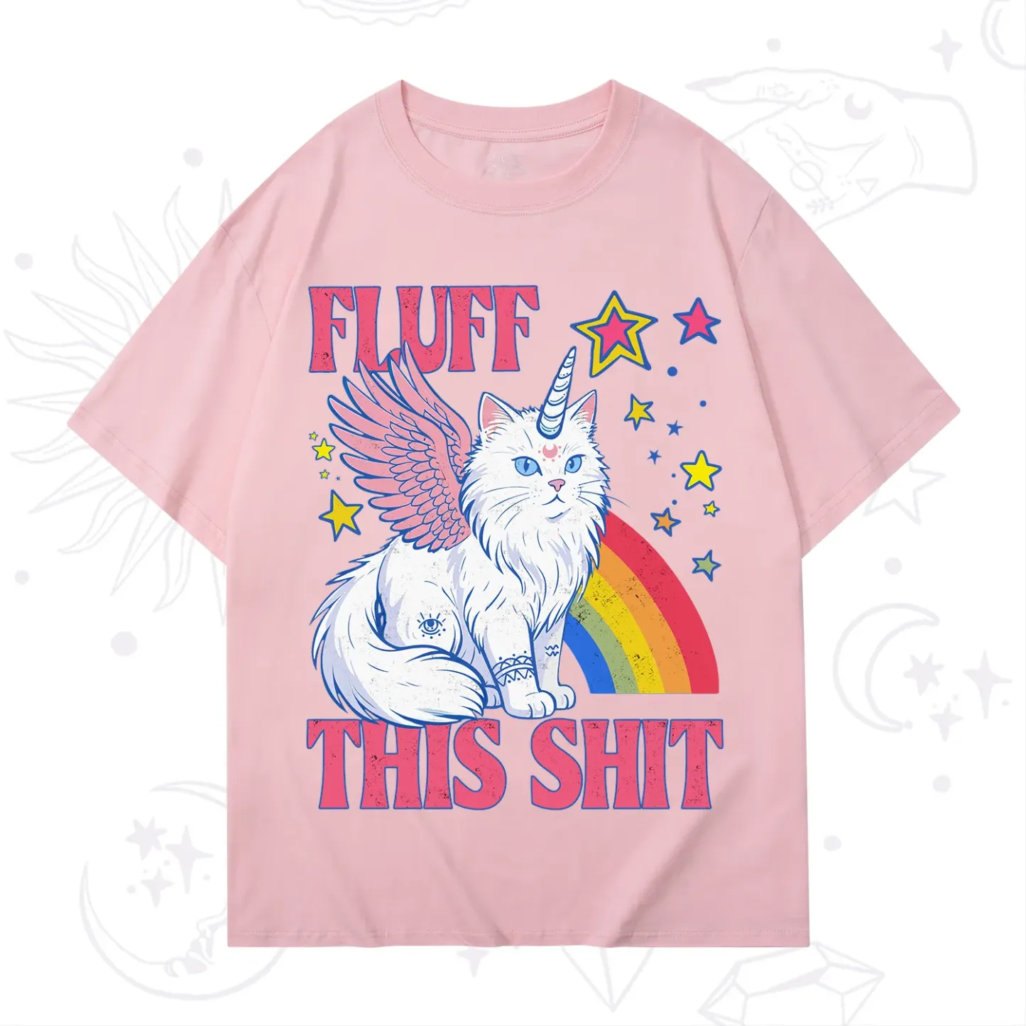 Purplehecate Fluff This Sh*t Cat T-Shirt
