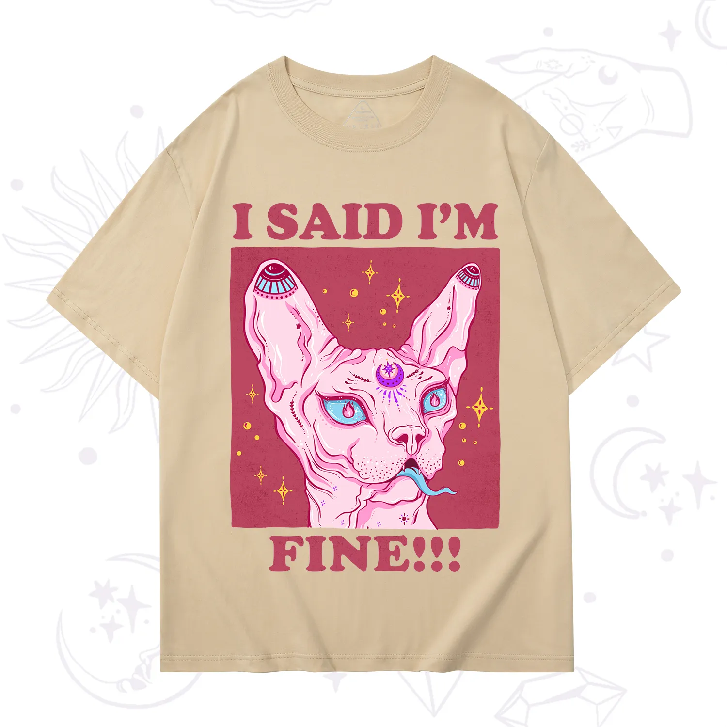 Purplehecate I Said I'm Fine T-Shirt