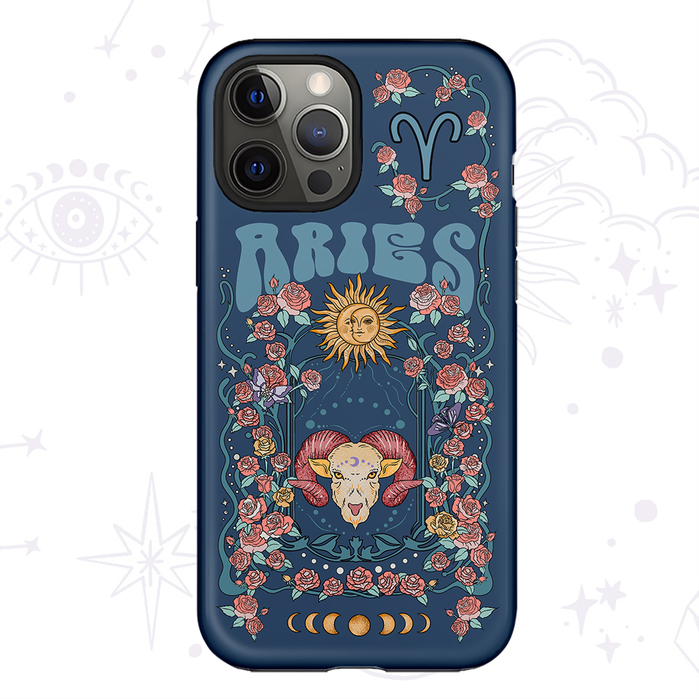 Purplehecate Aries Spirit Zodiac Phone Case