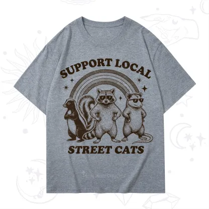 Purplehecate Support your local street cats T-Shirt