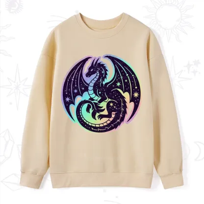Purplehecate Cosmic Dragon Sweatshirt