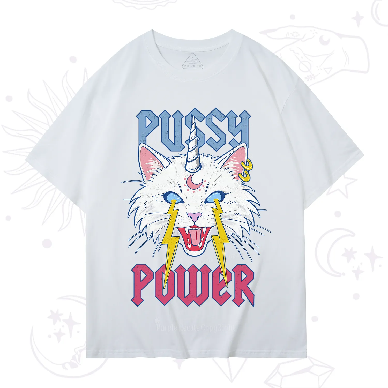 Purplehecate Pussy Power T-Shirt