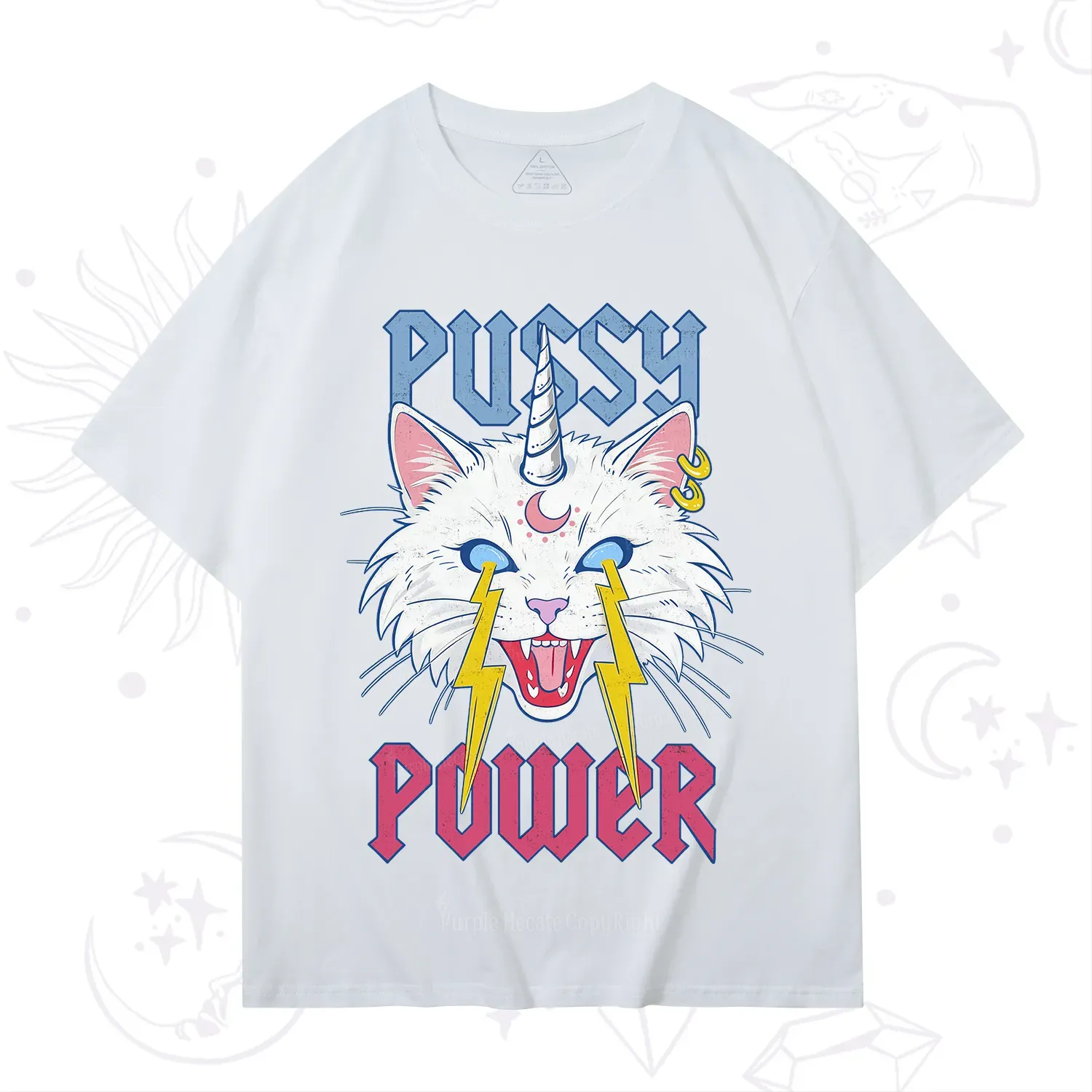 Purplehecate Pussy Power T-Shirt