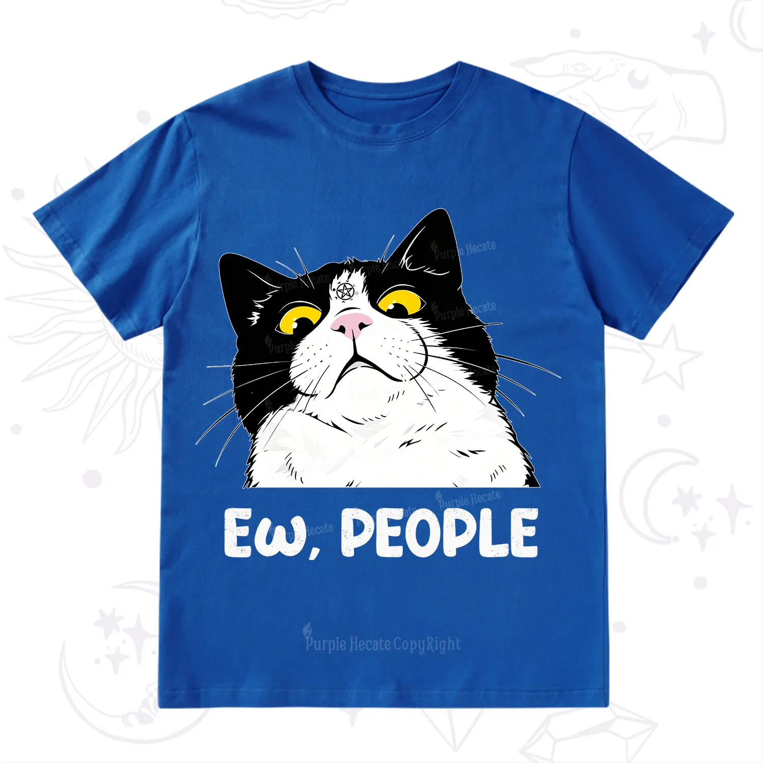 Purplehecate Ew People Cat T-Shirt