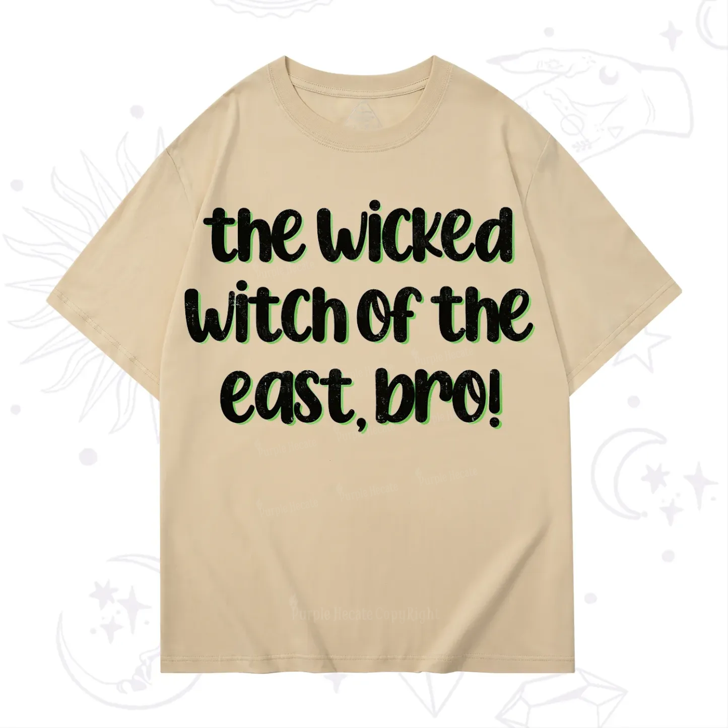 Purplehecate The Wicked Witch of the East Bro T-Shirt