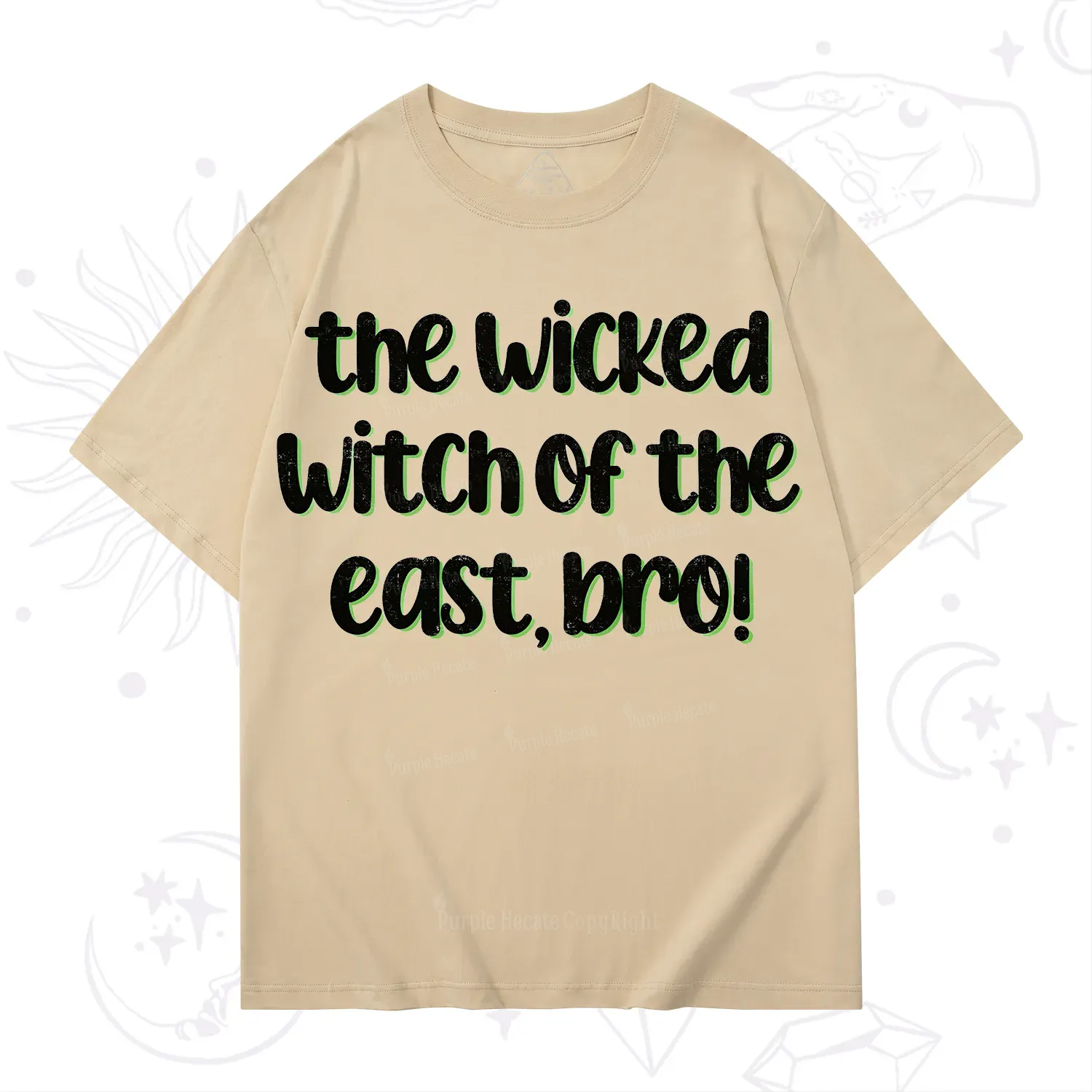 Purplehecate The Wicked Witch of the East Bro T-Shirt