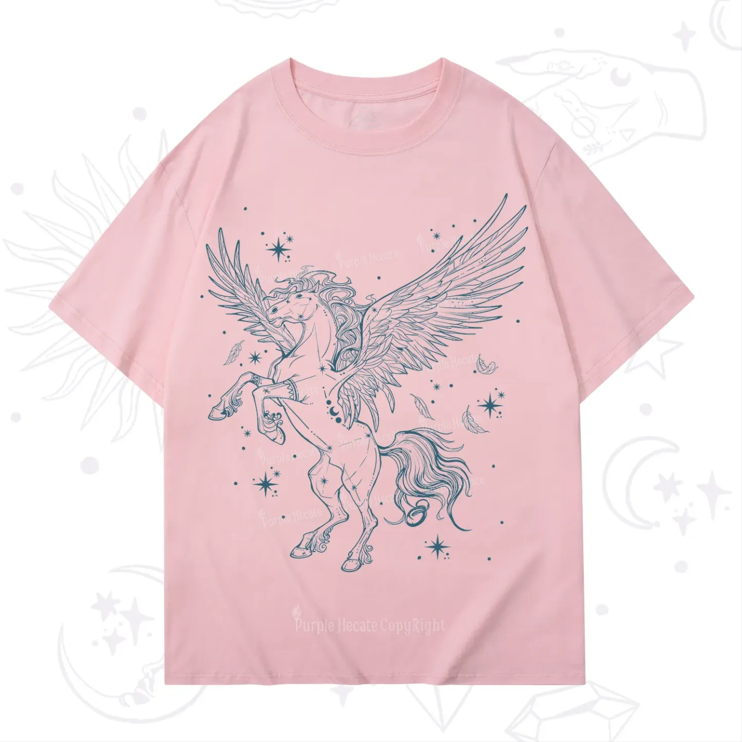 Purplehecate Celestial Pegasus T-Shirt