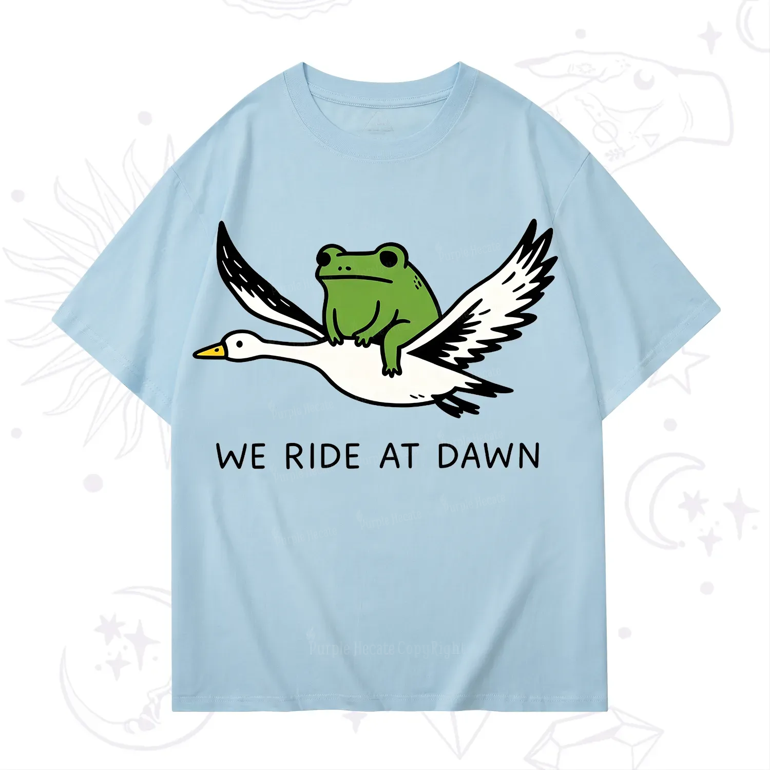 Purplehecate We Ride at Dawn T-Shirt