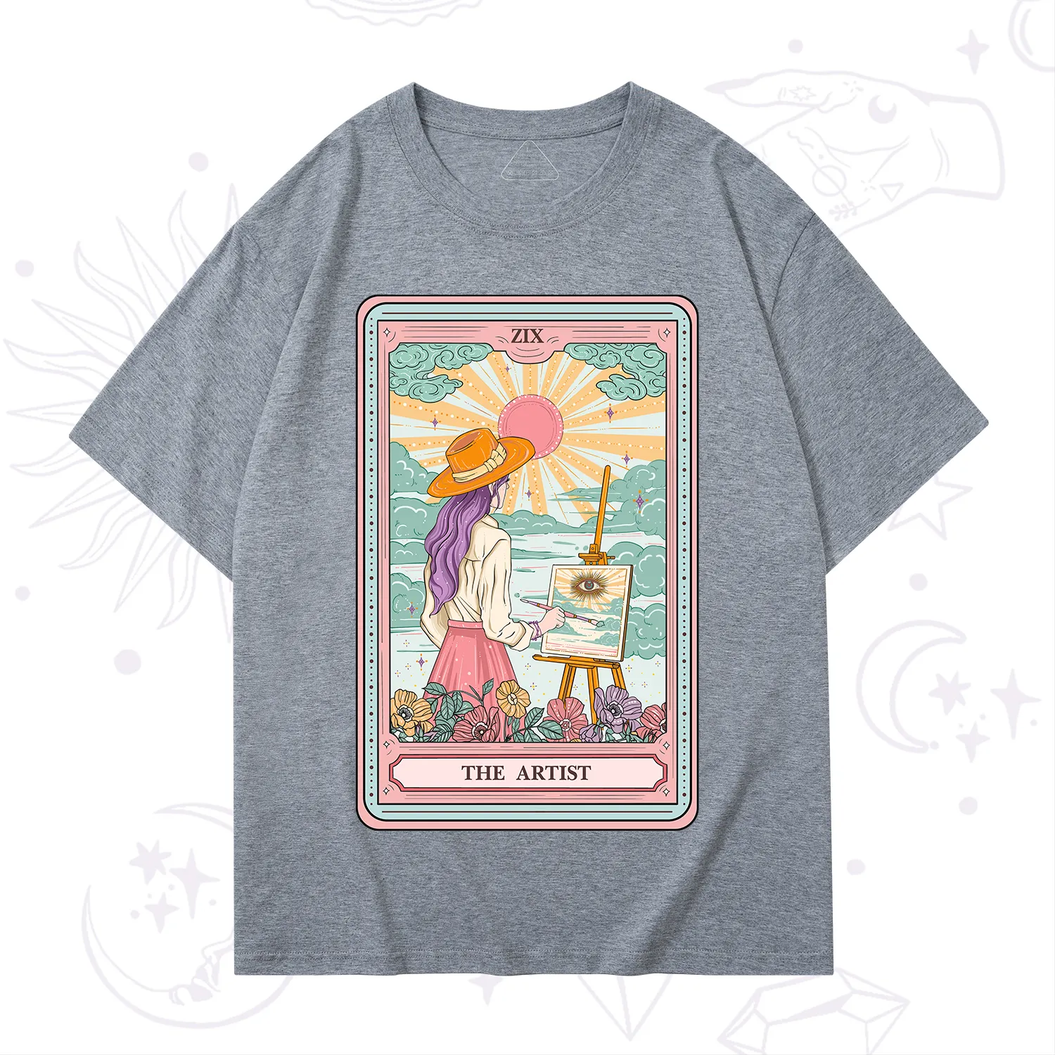 Purplehecate The Artist Tarot T-Shirt