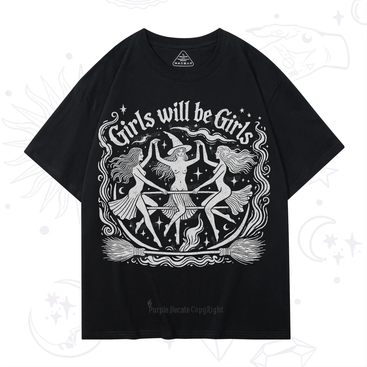 Purplehecate Girls Will Be Girls T-Shirt