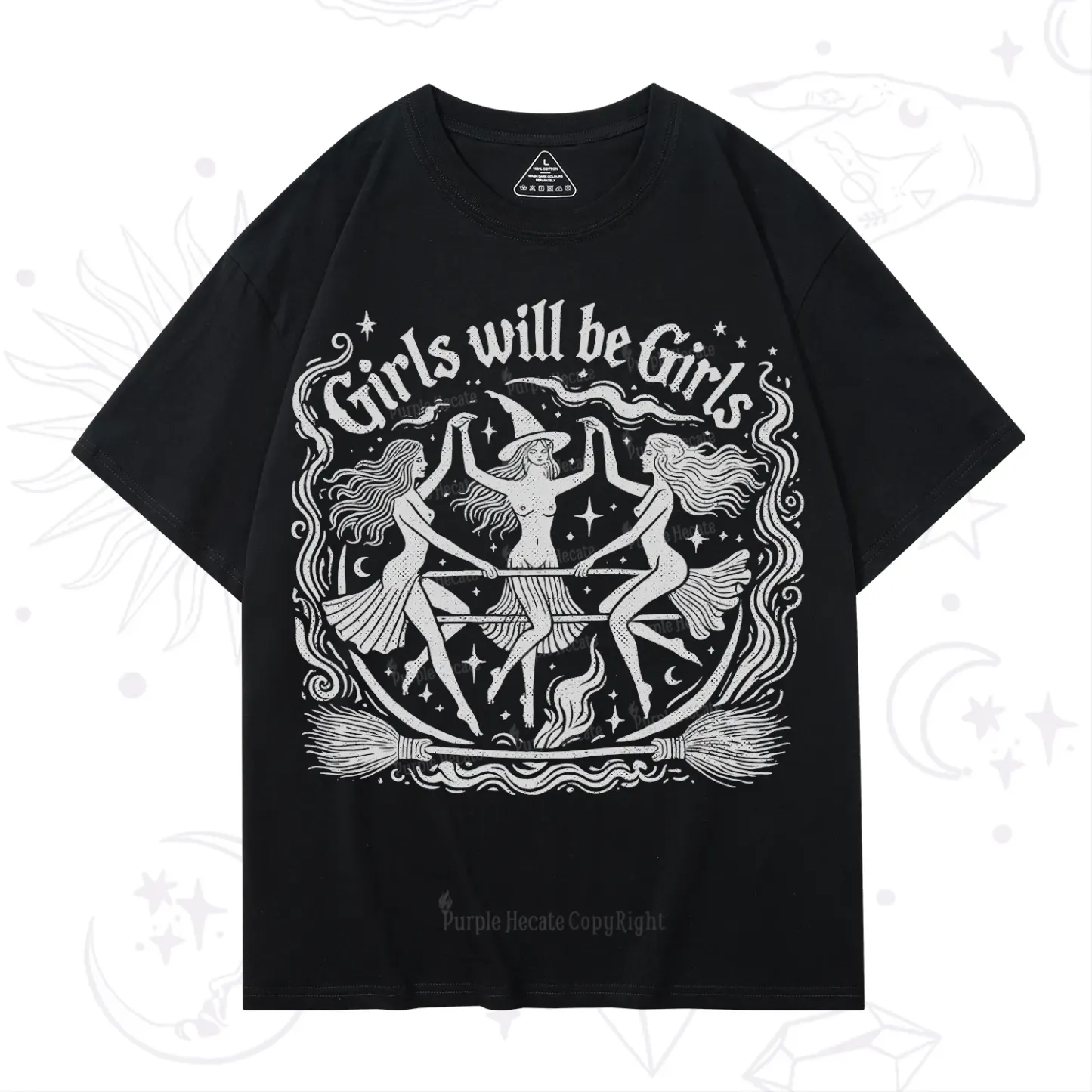 Purplehecate Girls Will Be Girls T-Shirt