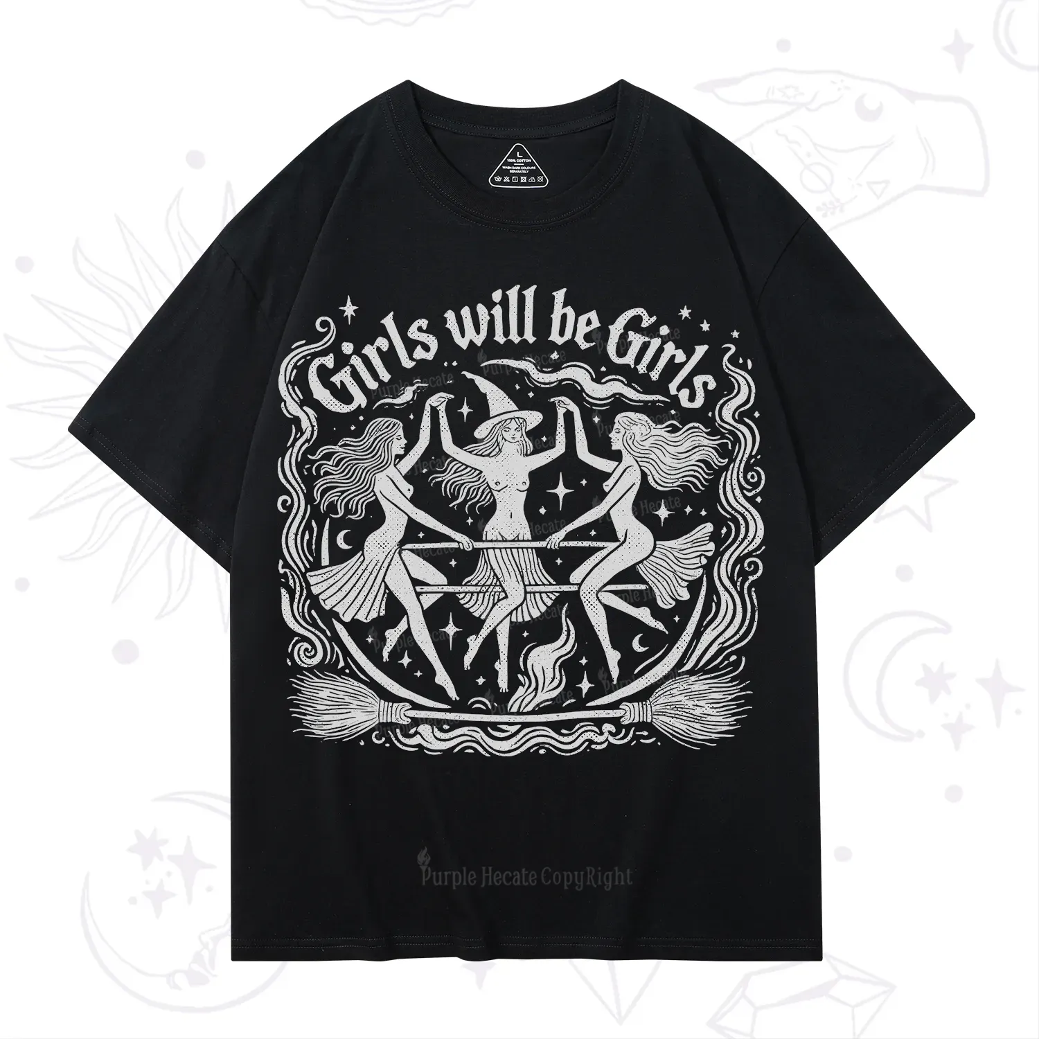 Purplehecate Girls Will Be Girls T-Shirt