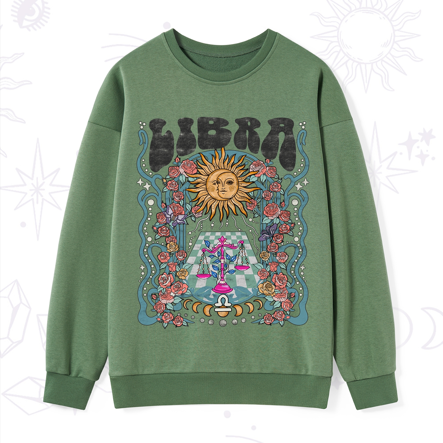 Purplehecate Libra Spirit Zodiac Sweatshirt
