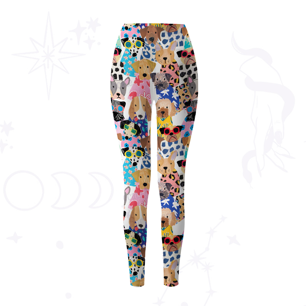Purplehecate Puppy Parade Yoga Pants
