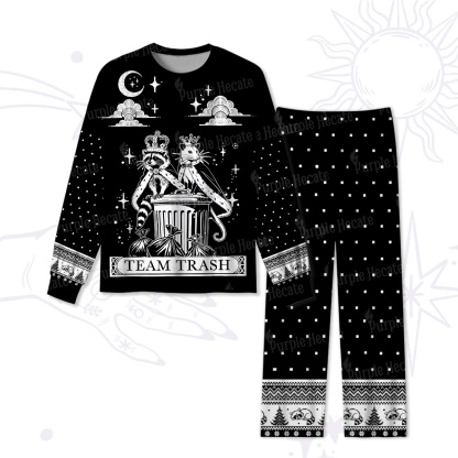 Purplehecate The Team Trash Kingdom Christmas Pajamas