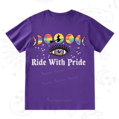 Purplehecate Ride With Rride T-Shirt