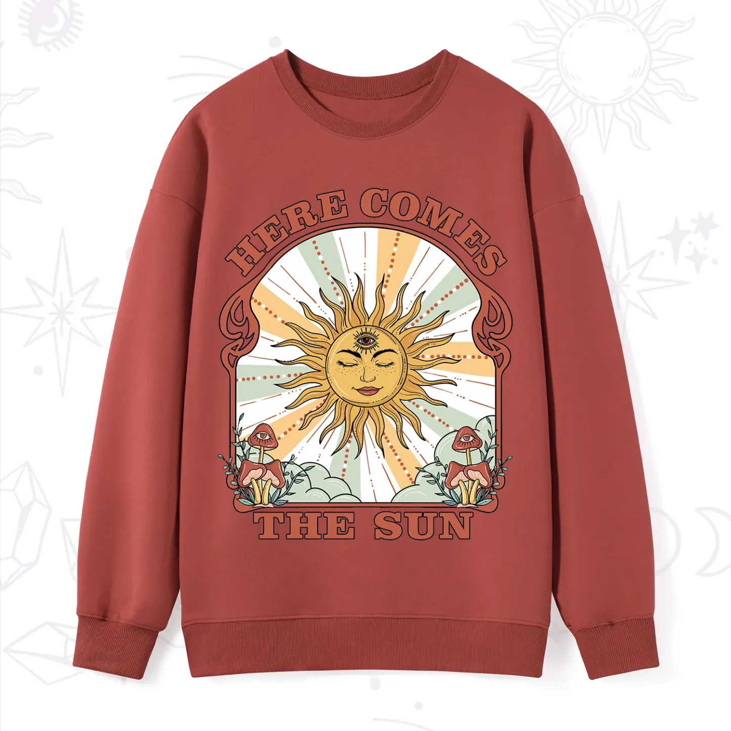 PurplehecateHere Comes The Sun Sweatshirt