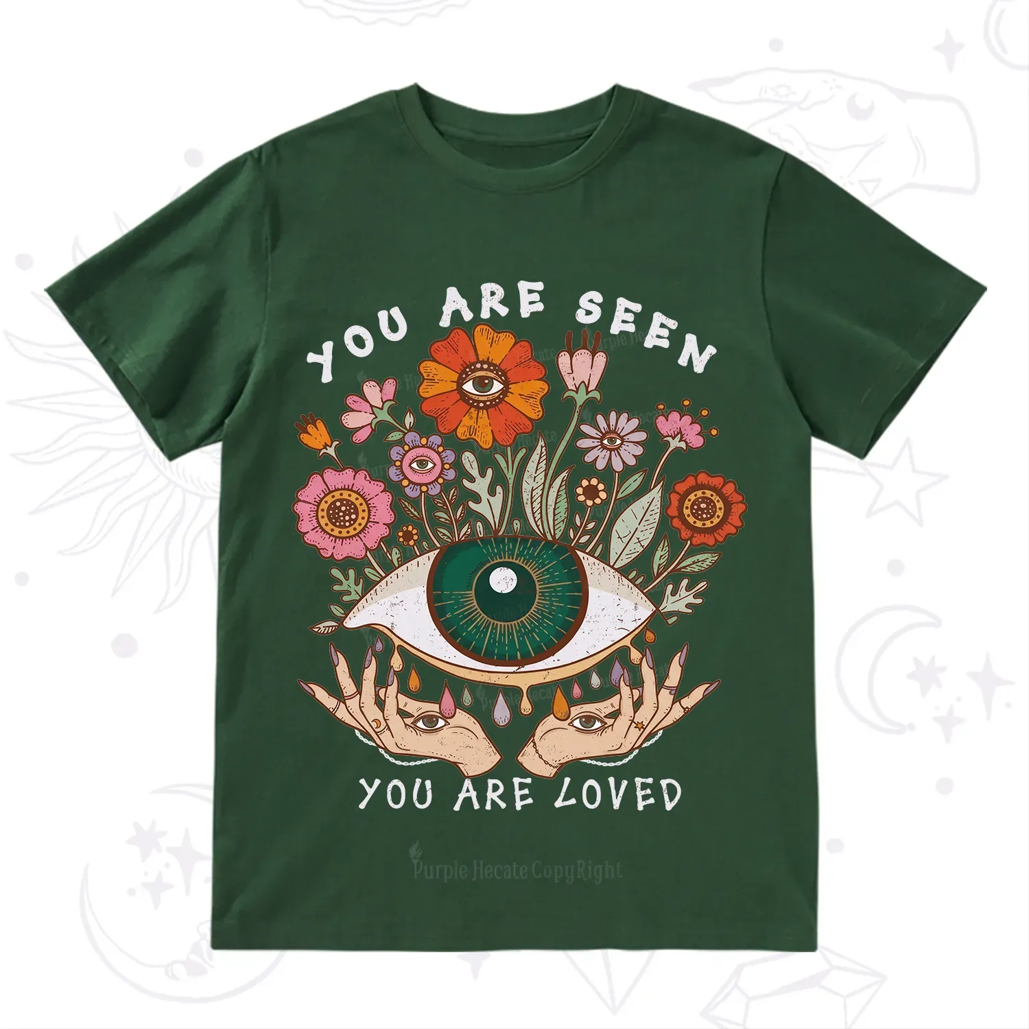 Purplehecate You Are Seen You Are Loved T-Shirt