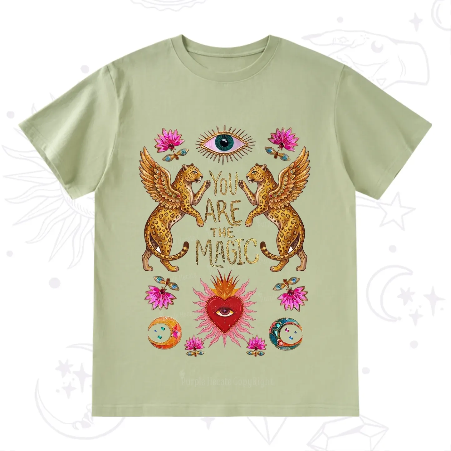 Purplehecate Vintage Tiger You Are The Magic T-Shirt